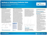 Synthesis of methoxyaryl sulfonium salts