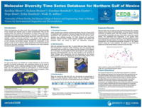 Molecular diversity time series database for northern Gulf of Mexico