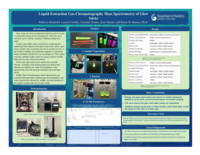 Liquid extraction gas-chromatography mass spectrometry of glow sticks