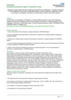 Prospective registration for a mixed-methods systematic review of health-care associated infections (HAI) and prescribing of antibiotics in hospital patients in the Caribbean Community (CARICOM) states