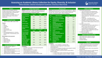 Assessing an academic library collection for diversity, equity, and inclusion