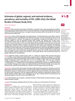 Estimates of global, regional, and national incidence, prevalence, and mortality of HIV, 1980–2015: the Global Burden of Disease Study 2015