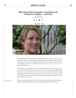 RBG played the long game on making real change for women ... and men