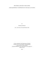 eternal return of the gothic: Anne Bannerman's "Prophetess of the oracle of seam"