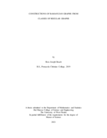 Constructions of Ramanujan graphs from classes of regular graphs