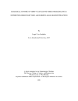 Ecological dynamics of vibrio vulnificus and vibrio parahaemolyticus