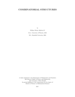 COMBINATORIAL STRUCTURES