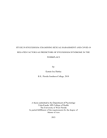 Stuck in Stockholm: examining sexual harassment and COVID-19 related factors as predictors of Stockholm Syndrome in the workplace