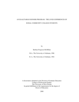 An Egalitarian Honors Program