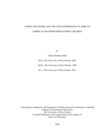 Coping Strategies and the Lived Experiences of African-american Grandmothers Raising Children