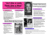 Blonde builds suburbia: Ouida Baggett Regan and the alternate construction of femininity