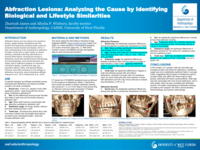 Abfraction Lesions: Analyzing the cause by identifying biological and lifestyle similarities