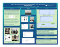 Solid-phase microextraction gas-chromatography mass spectrometry of hand sanitizer