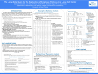 Large data query for the exploration of employee wellbeing in a call center