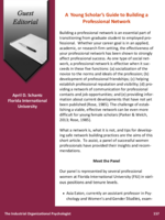 A young scholar's guide to building a professional network