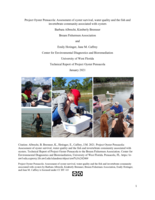 Project Oyster Pensacola: Assessment of oyster survival, water quality and the fish and invertebrate community associated with oysters