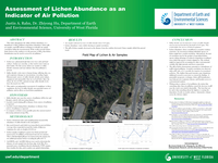 Assessment of Lichen Abundance as an Indicator of Air Pollution