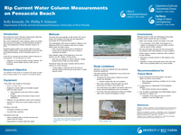 Rip Current Water Column Measurements on Pensacola Beach