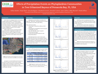 Effects of Precipitation Events on Phytoplankton Communities in Two Urbanized Bayous of Pensacola Bay, FL, USA
