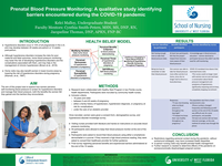 Prenatal Blood Pressure Monitoring: A qualitative study identifying barriers encountered during the COVID-19 Pandemic