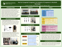 Not-So-Congenial Congeners: An Analysis of Congeners in Alcoholic Beverages