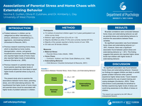Associations of Parental Stress and Home Chaos with Externalizing Behavior