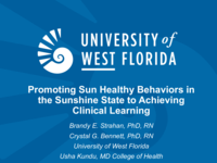Promoting Sun Healthy Behaviors in the Sunshine State to Achieving Clinical Learning