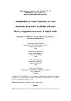 Sharksuckers, Echeneis naucrates, are non-randomly attached to the bodies of lemon sharks, Negaprion brevirostris: a spatial study