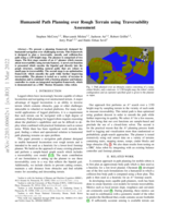 Humanoid Path Planning over Rough Terrain using Traversability Assessment