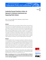 Leadership-Focused Coaching in Action: An Approach to Continuous Improvement and Supporting Public Schools