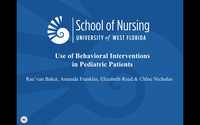 Use of Behavioral Interventions In Pediatric Patients