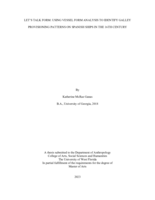Let's Talk Form: Using Vessel Form Analysis to Identify Galley Provisioning Patterns on Spanish Ships in the 16th Century