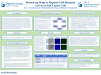 Identifying Phage to Regulate EGF Receptor Activity to Kill Cancer Cells