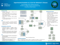 Experimental Evolution as Treatment for Alzheimer's Disease