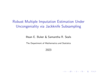 Robust Multiple Imputation Estimation Under Uncongeniality via Jackknife Subsampling