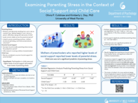 Examining Parenting Stress in the Context of Social Support and Child Care