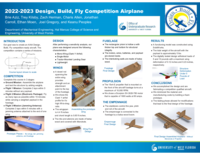 2022-2023 Design, Build, Fly Competition Airplane