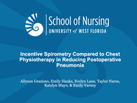 Incentive Spirometry Compared to Chest Physiotherapy in Reducing Postoperative Pneumonia