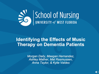 Identifying the Effects of Music Therapy on Dementia Patients