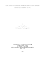 Coosa women and household lithic production: Analyzing gendered activity areas at the King site (9FL5)