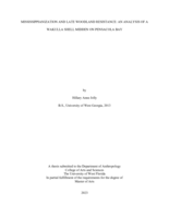 Mississippianization and Late Woodland Resistance: An Analysis of a Wakulla Shell Midden on Pensacola Bay