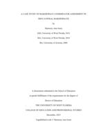 A case study of makepspace cordinator assessment in educational makerspaces