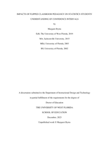 Impacts of a flipped classroom pedagogy on Statistics students' understanding of confidence intervals