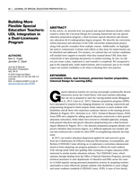 Building More Flexible Special Education Teachers: UDL Integration in a Dual-Licensure Program