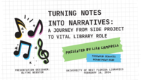 Turning Notes Into Narratives: A Journey From Side Project to Vital Library Role