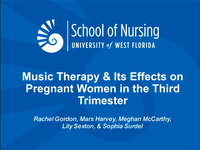 Music Therapy & Its Effects on Pregnant Women in the Third Trimester