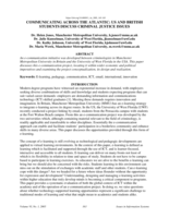 Communicating across the Atlantic: US and British students discuss criminal justice issues