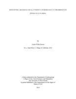 Identifying Archaeological Evidence of Resistance to Prohibition in Pensacola, Florida