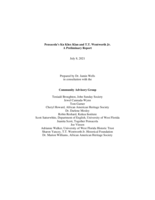 Pensacola’s Ku Klux Klan and T.T. Wentworth Jr.: A Preliminary Report
