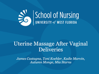 Uterine Massage After Vaginal Deliveries
